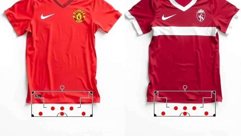 Liverpool och Manchester United laguppställning